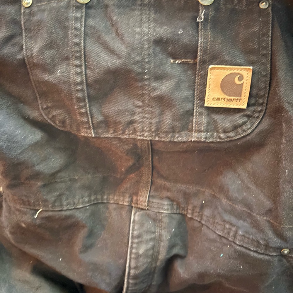 Carhartt Brown Men's coverall pants